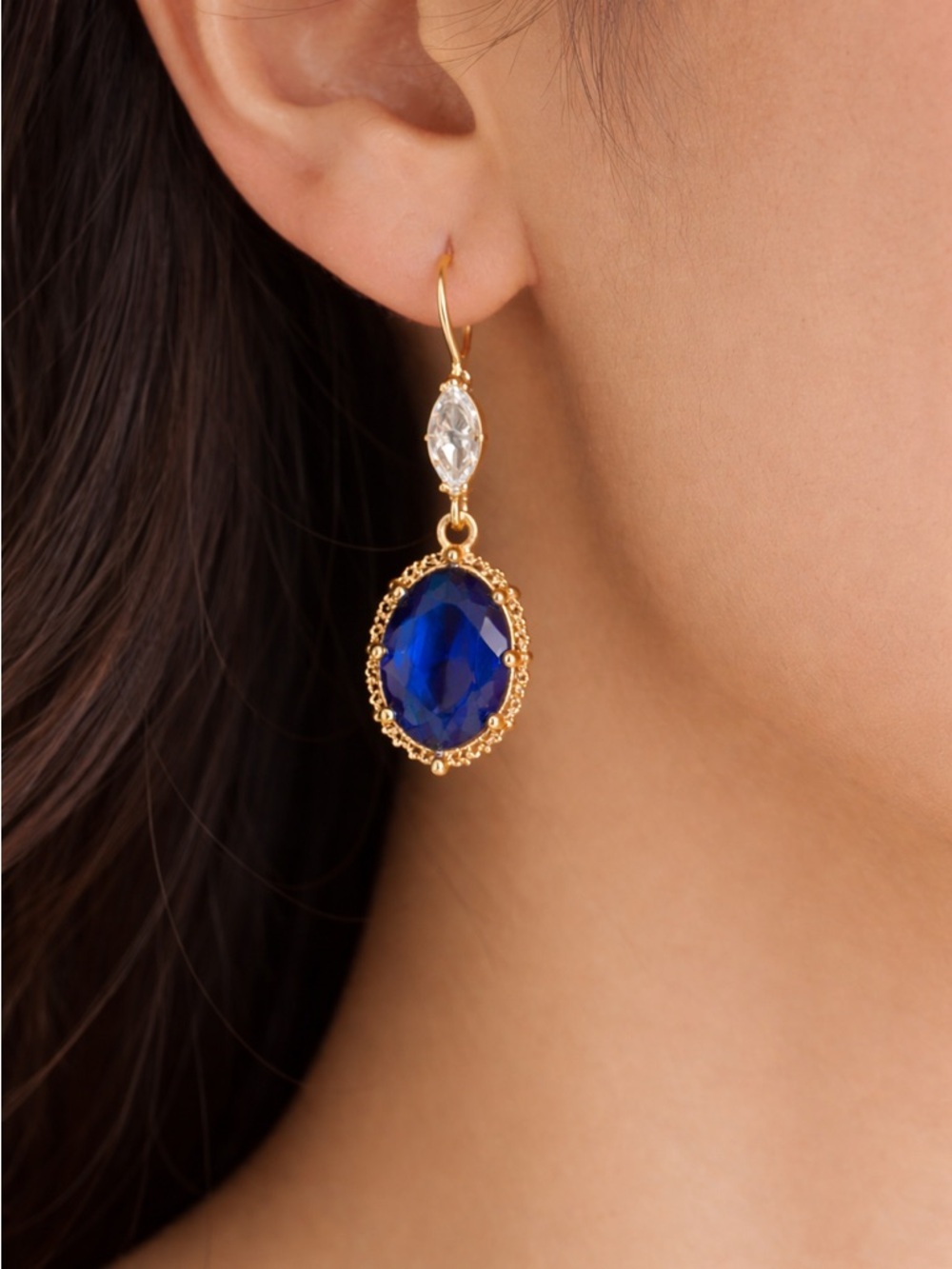 Drop everything with Gold and Blue charm